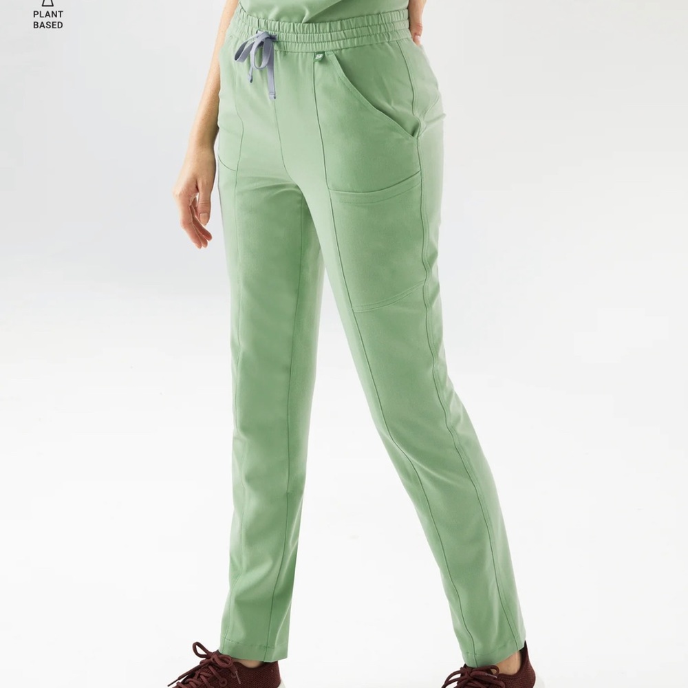 Mediclo sage green scrub pants